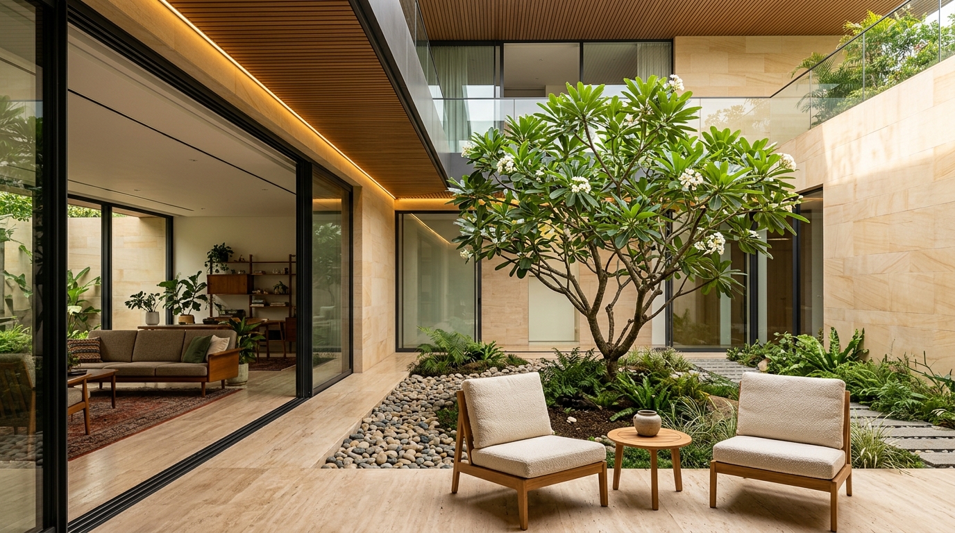 The Courtyard Villa • Banjara Hills